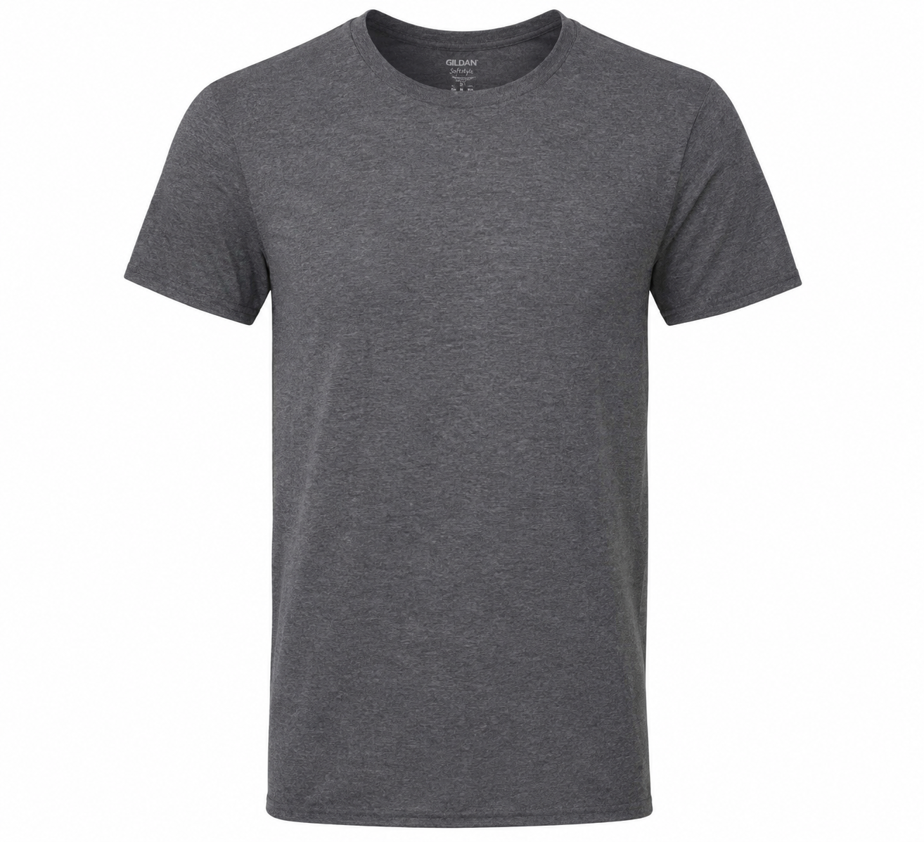 Graphite Heather short-sleeve Softstyle T-shirt