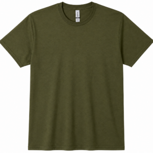 Gildan G640 Softstyle Military Green T-shirt