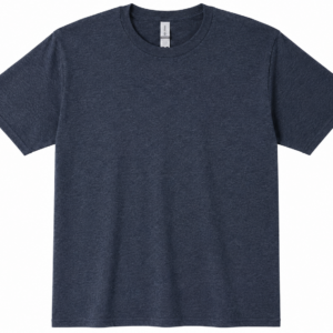 Gildan G640 Softstyle Heather Navy T-shirt